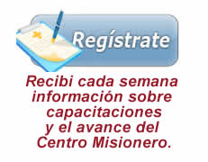Registrate a Centro Misionero